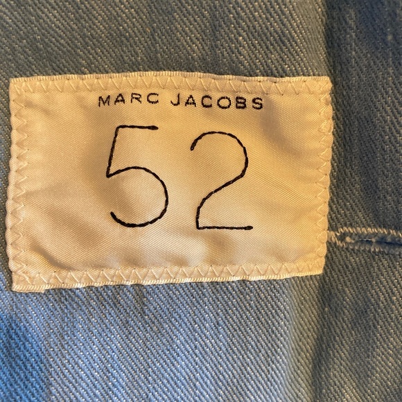 MARC JACOBS VINTAGE WOMEN BLUE JACKET SIZE 52/L usa 100% Cotton - Picture 7 of 14